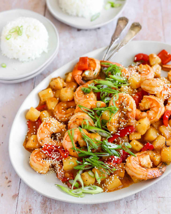 Sweet and Sour Shrimp Recipe (Quick StirFry) Kitchn